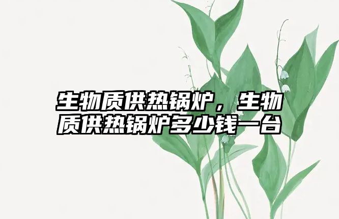 生物質(zhì)供熱鍋爐，生物質(zhì)供熱鍋爐多少錢一臺(tái)