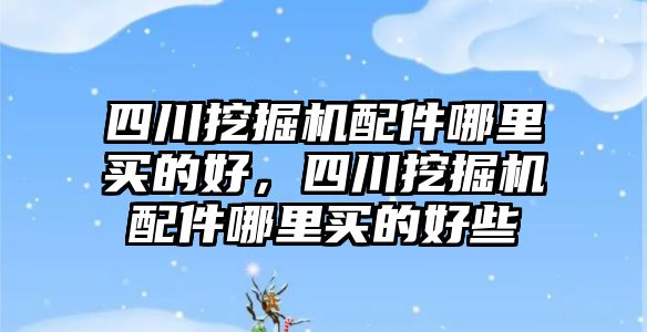 四川挖掘機配件哪里買的好，四川挖掘機配件哪里買的好些