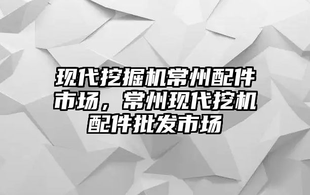 現(xiàn)代挖掘機常州配件市場，常州現(xiàn)代挖機配件批發(fā)市場