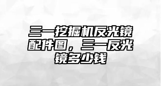 三一挖掘機(jī)反光鏡配件圖，三一反光鏡多少錢