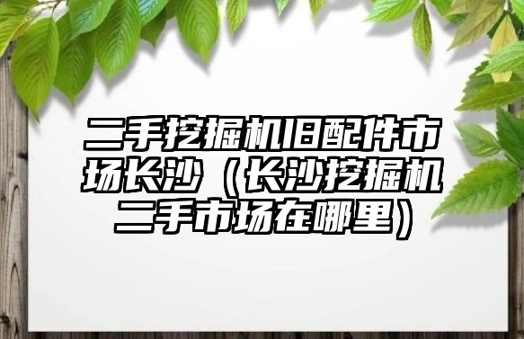 二手挖掘機(jī)舊配件市場(chǎng)長沙（長沙挖掘機(jī)二手市場(chǎng)在哪里）