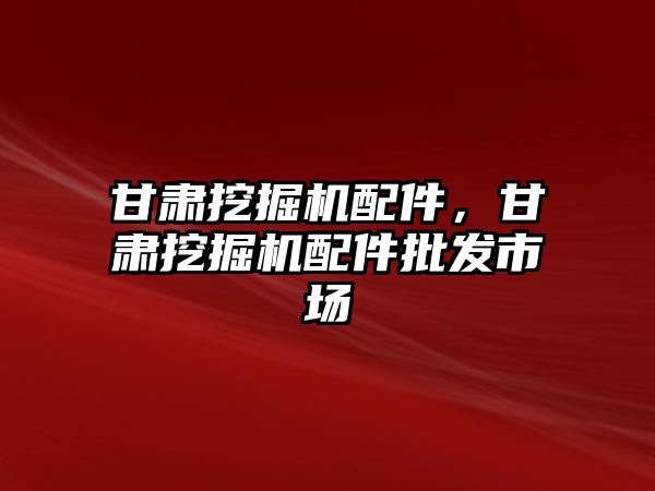 甘肅挖掘機配件，甘肅挖掘機配件批發(fā)市場