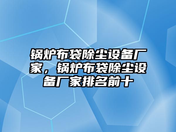 鍋爐布袋除塵設(shè)備廠家，鍋爐布袋除塵設(shè)備廠家排名前十