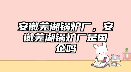 安徽蕪湖鍋爐廠，安徽蕪湖鍋爐廠是國(guó)企嗎