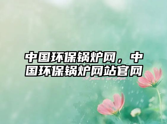 中國(guó)環(huán)保鍋爐網(wǎng)，中國(guó)環(huán)保鍋爐網(wǎng)站官網(wǎng)