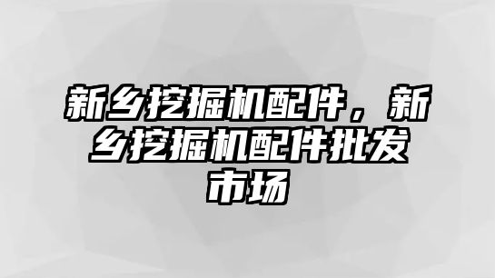 新鄉(xiāng)挖掘機配件，新鄉(xiāng)挖掘機配件批發(fā)市場