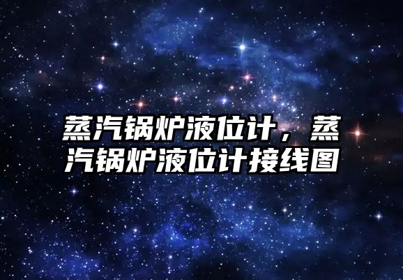 蒸汽鍋爐液位計，蒸汽鍋爐液位計接線圖