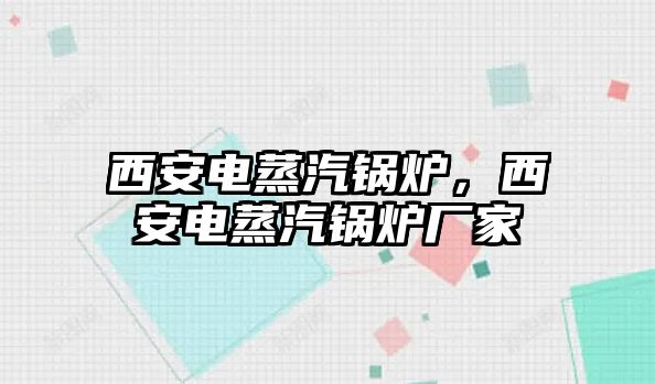 西安電蒸汽鍋爐，西安電蒸汽鍋爐廠家