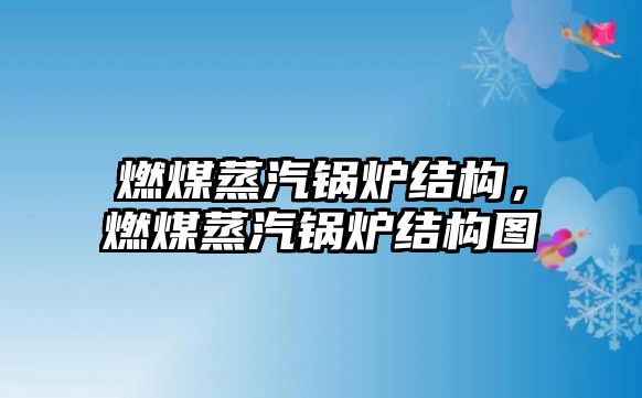 燃煤蒸汽鍋爐結(jié)構(gòu)，燃煤蒸汽鍋爐結(jié)構(gòu)圖