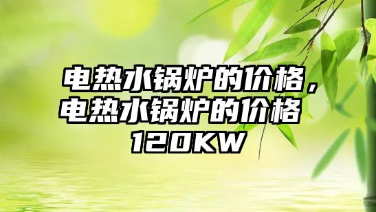 電熱水鍋爐的價(jià)格，電熱水鍋爐的價(jià)格 120KW