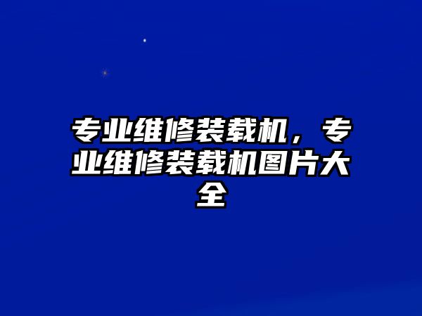 專業(yè)維修裝載機，專業(yè)維修裝載機圖片大全