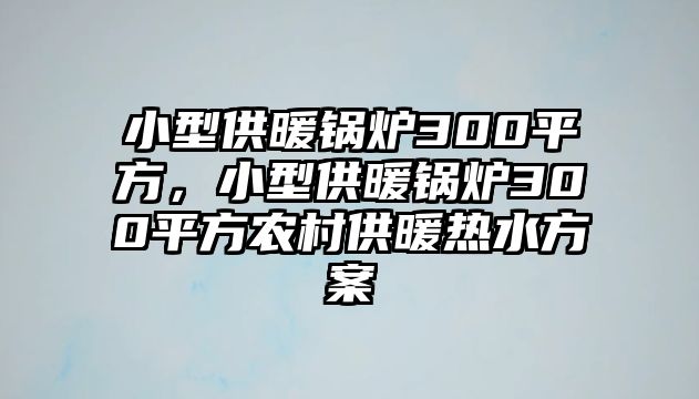 小型供暖鍋爐300平方，小型供暖鍋爐300平方農村供暖熱水方案