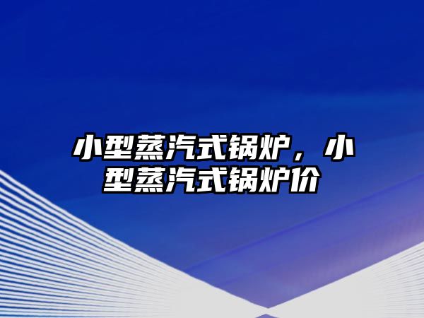 小型蒸汽式鍋爐，小型蒸汽式鍋爐價栿