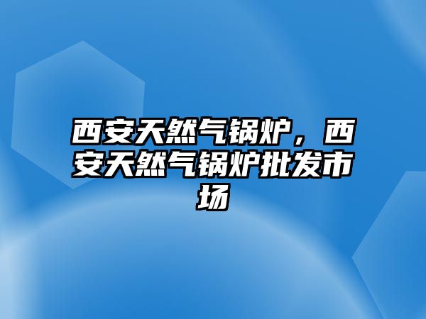 西安天然氣鍋爐，西安天然氣鍋爐批發(fā)市場(chǎng)