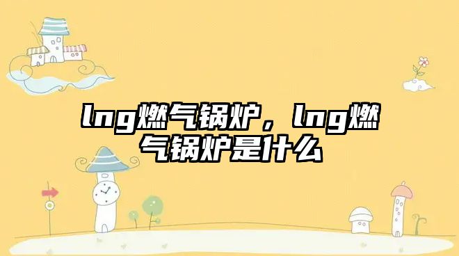 lng燃氣鍋爐，lng燃氣鍋爐是什么