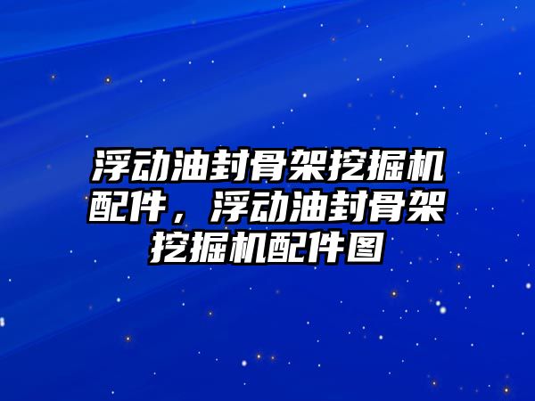 浮動油封骨架挖掘機配件，浮動油封骨架挖掘機配件圖