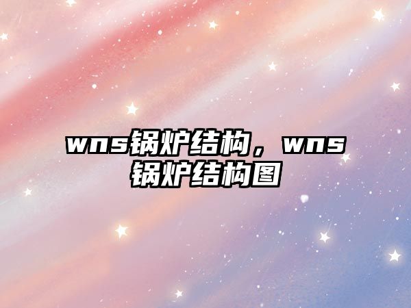 wns鍋爐結(jié)構(gòu)，wns鍋爐結(jié)構(gòu)圖