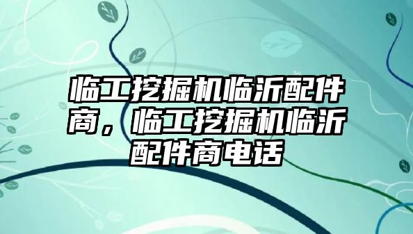 臨工挖掘機臨沂配件商，臨工挖掘機臨沂配件商電話