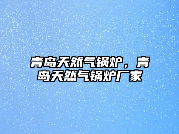 青島天然氣鍋爐，青島天然氣鍋爐廠家