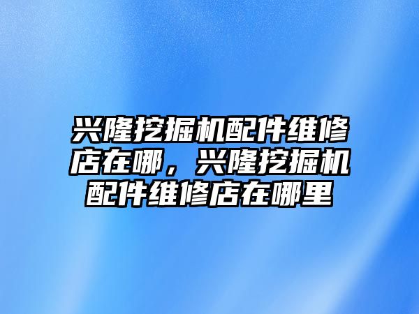 興隆挖掘機(jī)配件維修店在哪，興隆挖掘機(jī)配件維修店在哪里