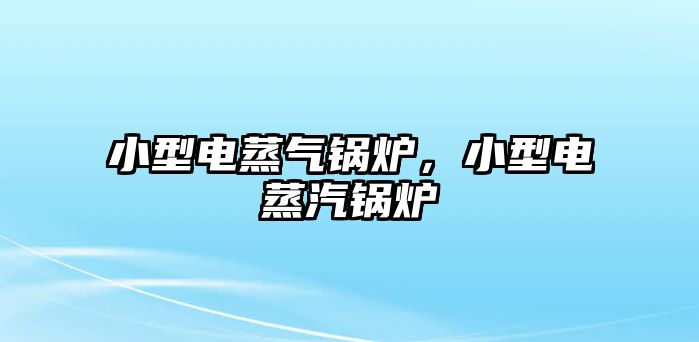 小型電蒸氣鍋爐，小型電蒸汽鍋爐