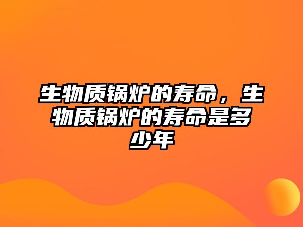 生物質鍋爐的壽命，生物質鍋爐的壽命是多少年