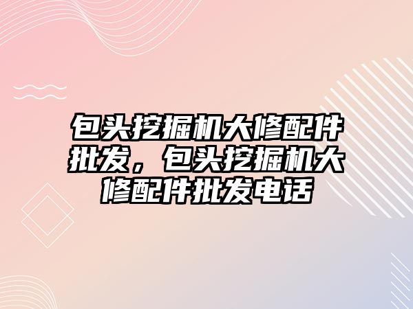 包頭挖掘機大修配件批發(fā)，包頭挖掘機大修配件批發(fā)電話