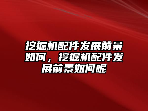 挖掘機(jī)配件發(fā)展前景如何，挖掘機(jī)配件發(fā)展前景如何呢