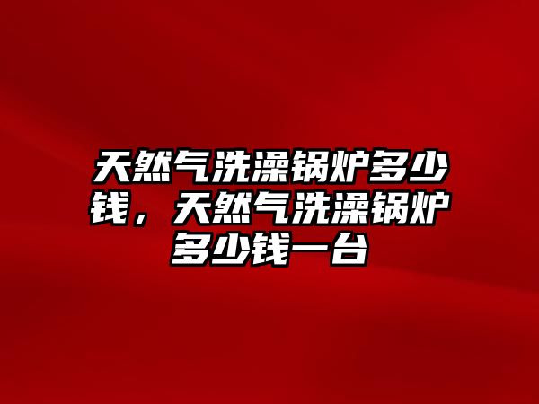 天然氣洗澡鍋爐多少錢，天然氣洗澡鍋爐多少錢一臺