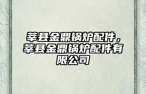 莘縣金鼎鍋爐配件，莘縣金鼎鍋爐配件有限公司