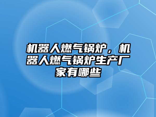 機(jī)器人燃?xì)忮仩t，機(jī)器人燃?xì)忮仩t生產(chǎn)廠家有哪些