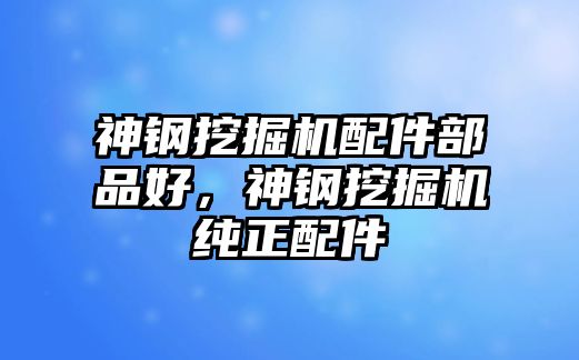 神鋼挖掘機(jī)配件部品好，神鋼挖掘機(jī)純正配件