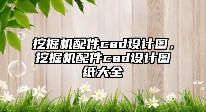 挖掘機配件cad設(shè)計圖，挖掘機配件cad設(shè)計圖紙大全