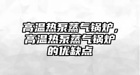 高溫?zé)岜谜魵忮仩t，高溫?zé)岜谜魵忮仩t的優(yōu)缺點(diǎn)