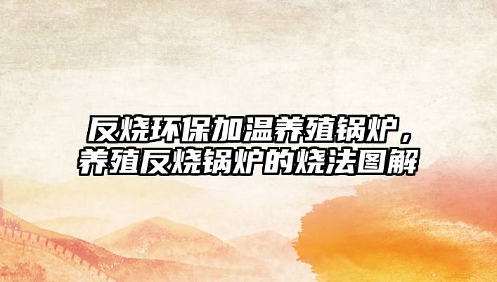 反燒環(huán)保加溫養(yǎng)殖鍋爐，養(yǎng)殖反燒鍋爐的燒法圖解