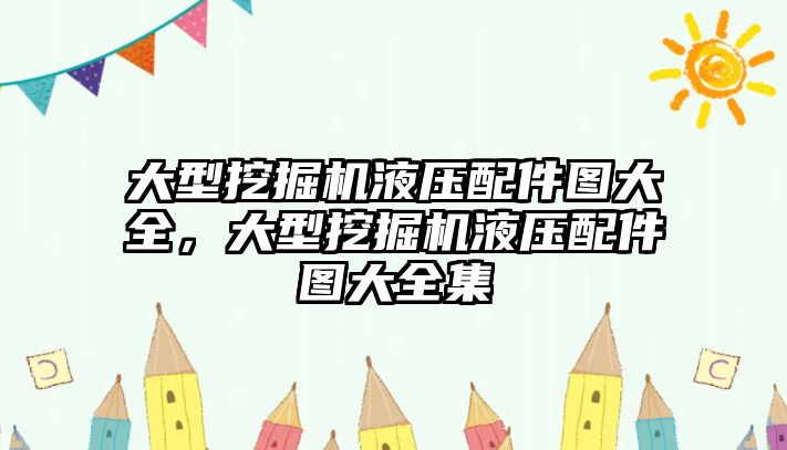 大型挖掘機液壓配件圖大全，大型挖掘機液壓配件圖大全集