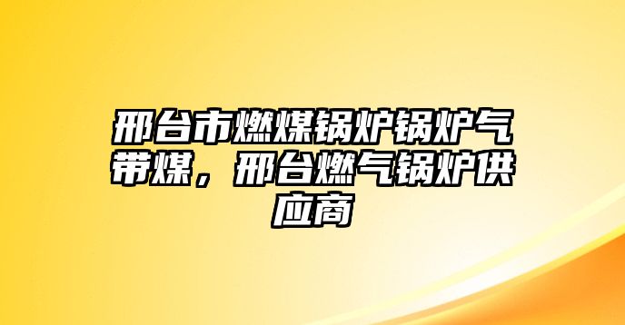 邢臺市燃煤鍋爐鍋爐氣帶煤，邢臺燃氣鍋爐供應商