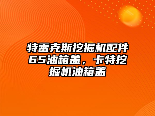 特雷克斯挖掘機(jī)配件65油箱蓋，卡特挖掘機(jī)油箱蓋