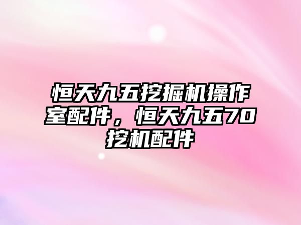 恒天九五挖掘機(jī)操作室配件，恒天九五70挖機(jī)配件