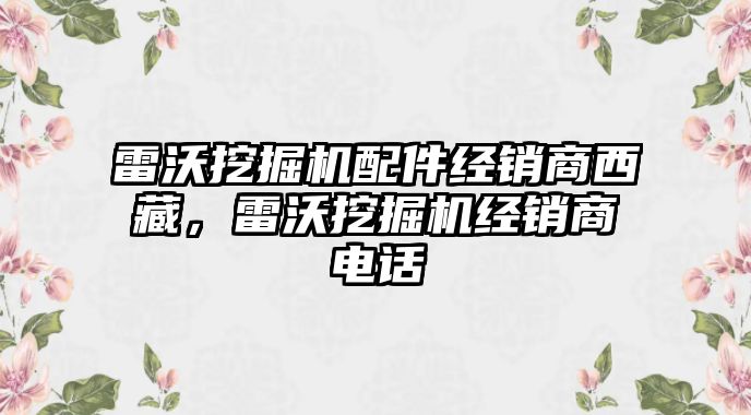 雷沃挖掘機配件經(jīng)銷商西藏，雷沃挖掘機經(jīng)銷商電話