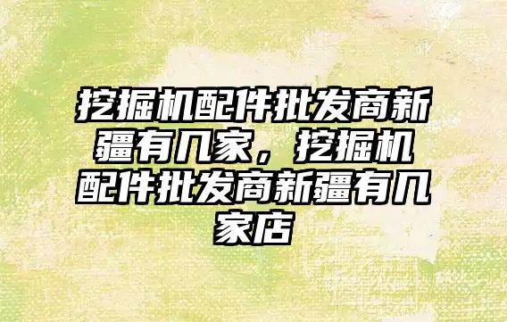 挖掘機配件批發(fā)商新疆有幾家，挖掘機配件批發(fā)商新疆有幾家店