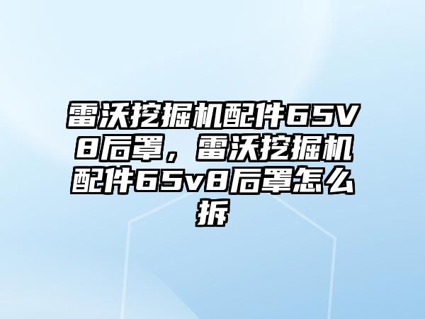 雷沃挖掘機(jī)配件65V8后罩，雷沃挖掘機(jī)配件65v8后罩怎么拆