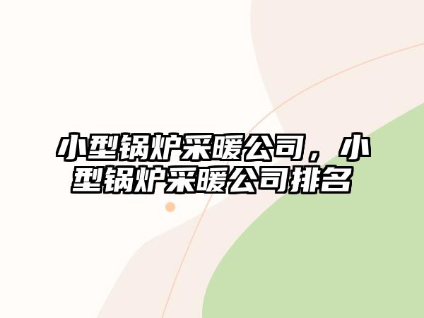 小型鍋爐采暖公司，小型鍋爐采暖公司排名