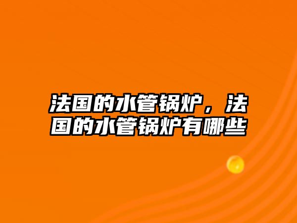 法國(guó)的水管鍋爐，法國(guó)的水管鍋爐有哪些