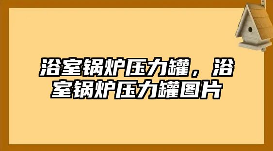 浴室鍋爐壓力罐，浴室鍋爐壓力罐圖片