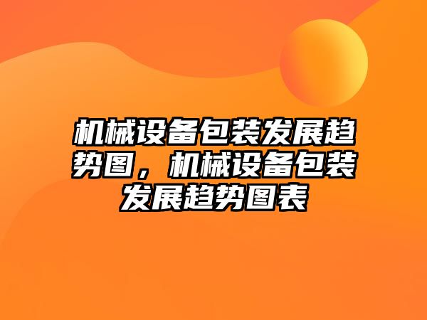 機械設備包裝發(fā)展趨勢圖，機械設備包裝發(fā)展趨勢圖表